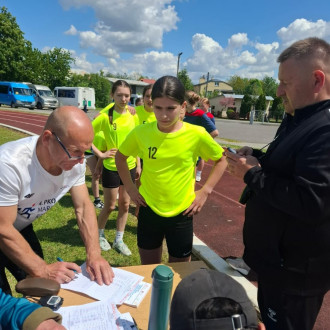 Klasyfikacja w biegu na 600m.