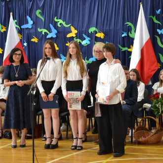 gratulacje od pani dyrektor dla uczniów i rodziców (1)