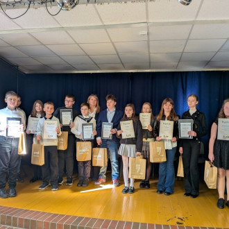 Podsumowanie powiatowego konkursu dla klas piątych „Krok przed metą”