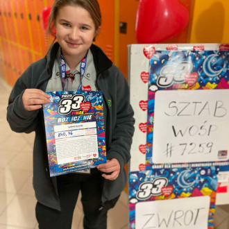 zbiórka w szkole